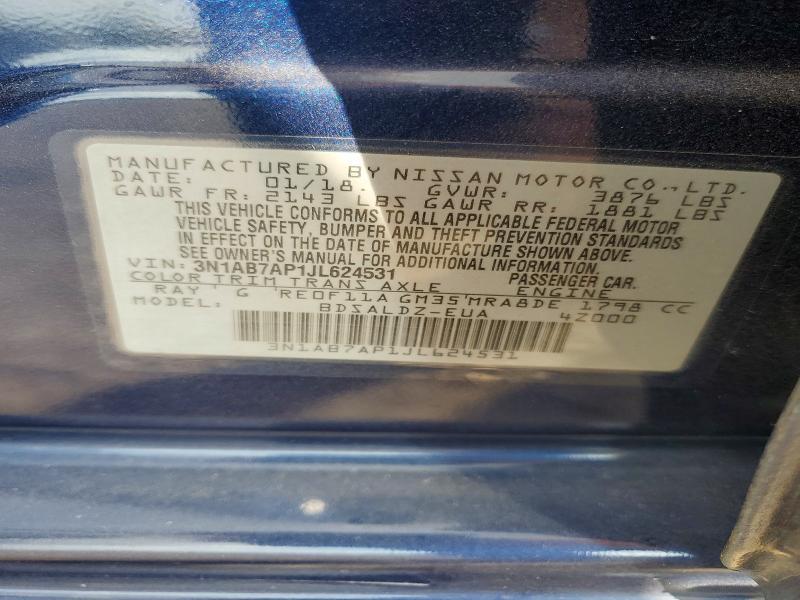 2018 Nissan Sentra s