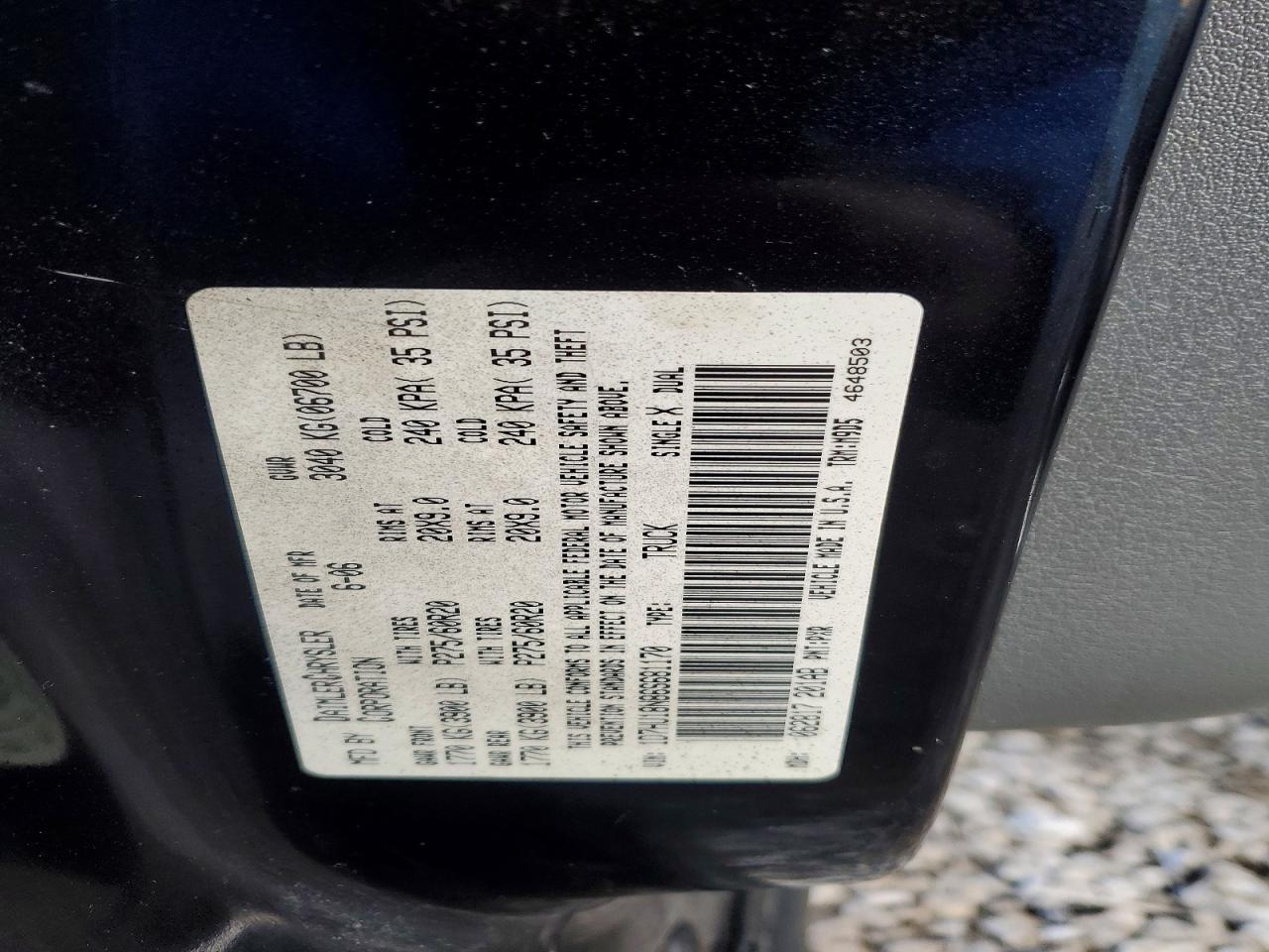 2006 Dodge RAM 1500 ST