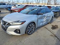 Niss Maxima salvage cars for sale: 2021 Niss Maxima Platinum