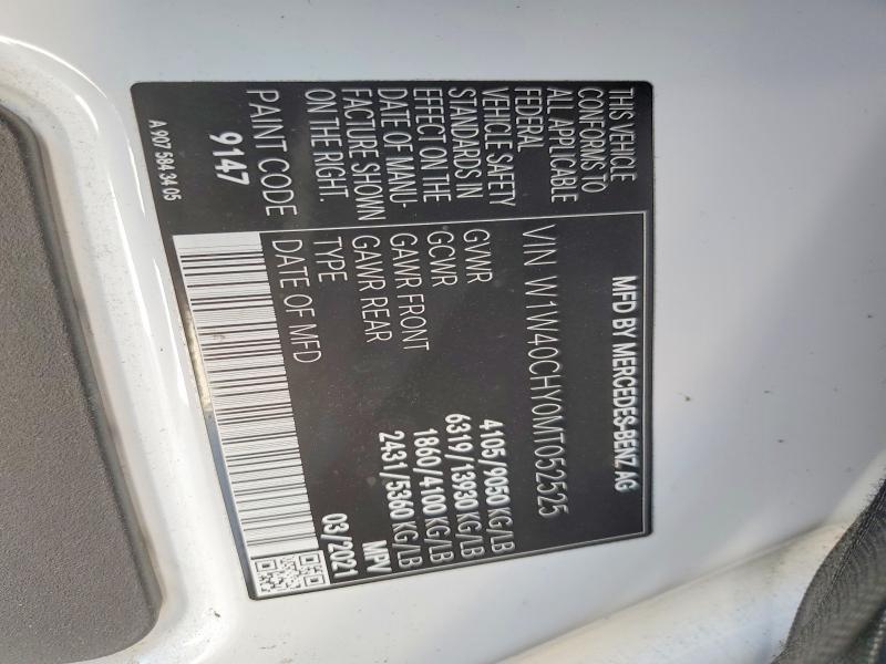 2021 Mercedes-Benz 2021 Benz Sprinter Cargo 2500