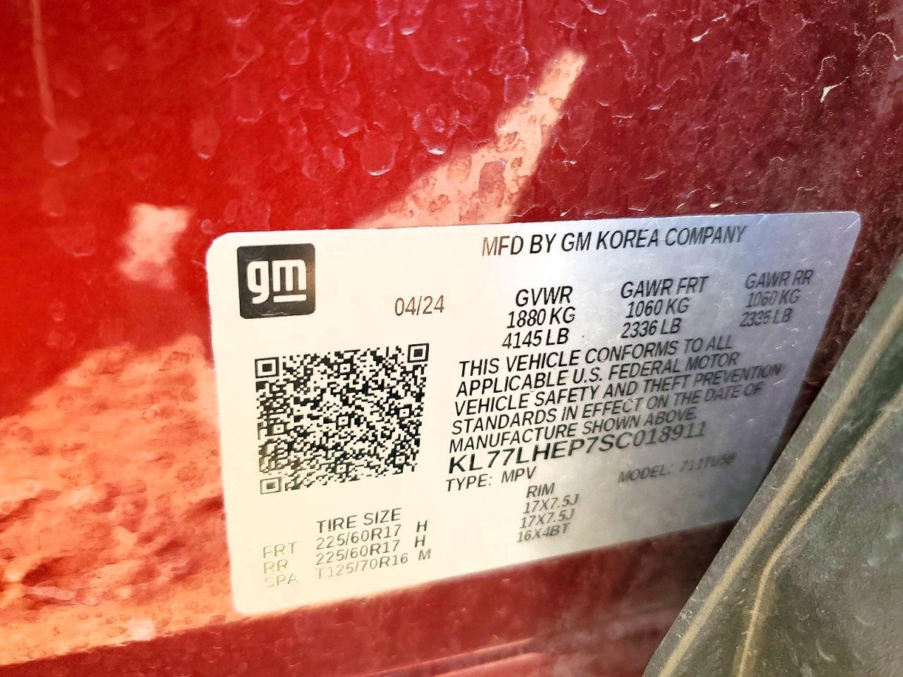 2025 Chevrolet Trax 1LT