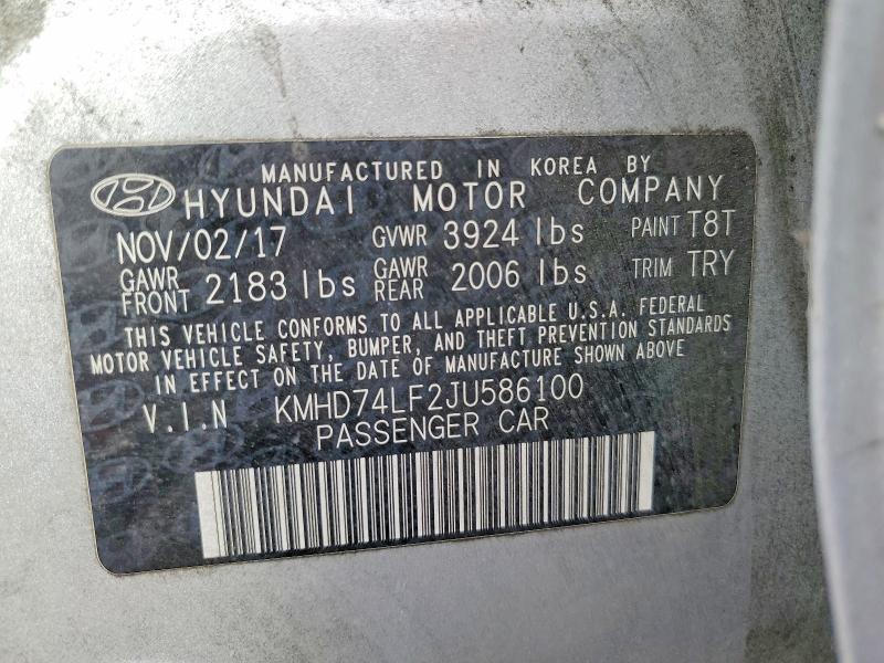 2018 Hyundai Elantra se