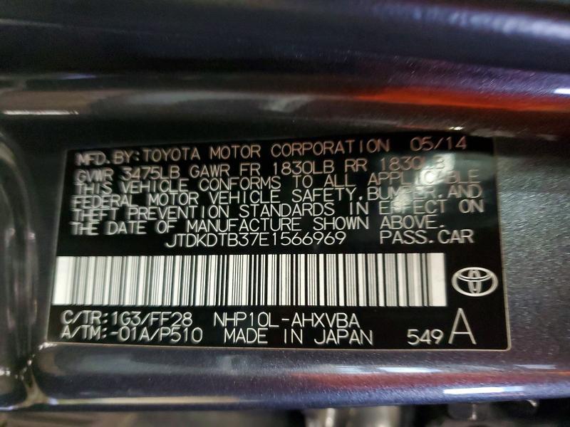 2014 Toyota Prius c