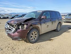 Toyota Highlander salvage cars for sale: 2013 Toyota Highlander Base