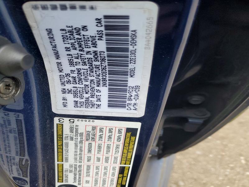 2006 Toyota Corolla s