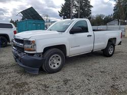 Salvage trucks for sale at Spanaway, WA auction: 2017 Chevrolet Silverado C1500