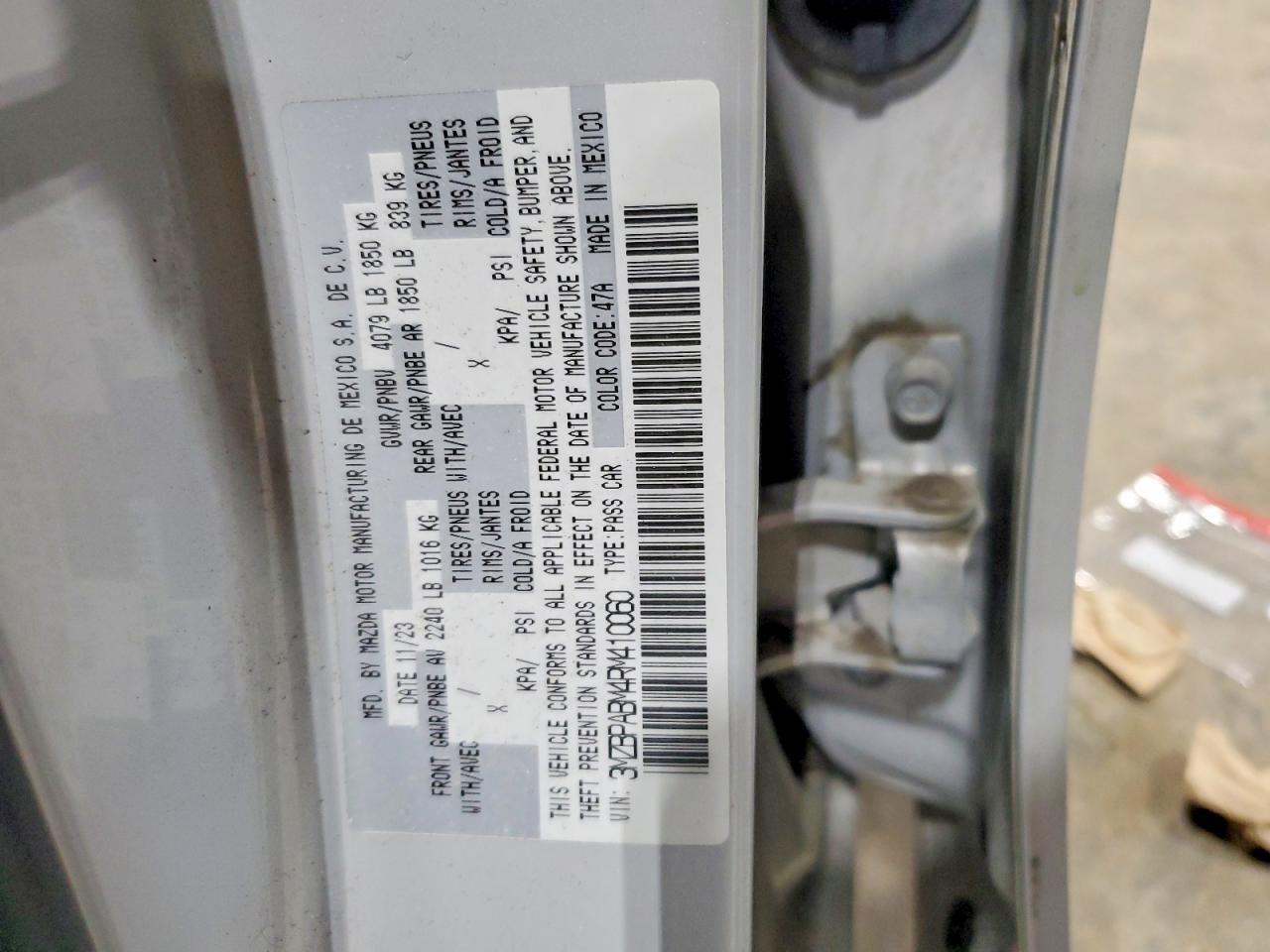 2024 Mazda 3 Select Sport