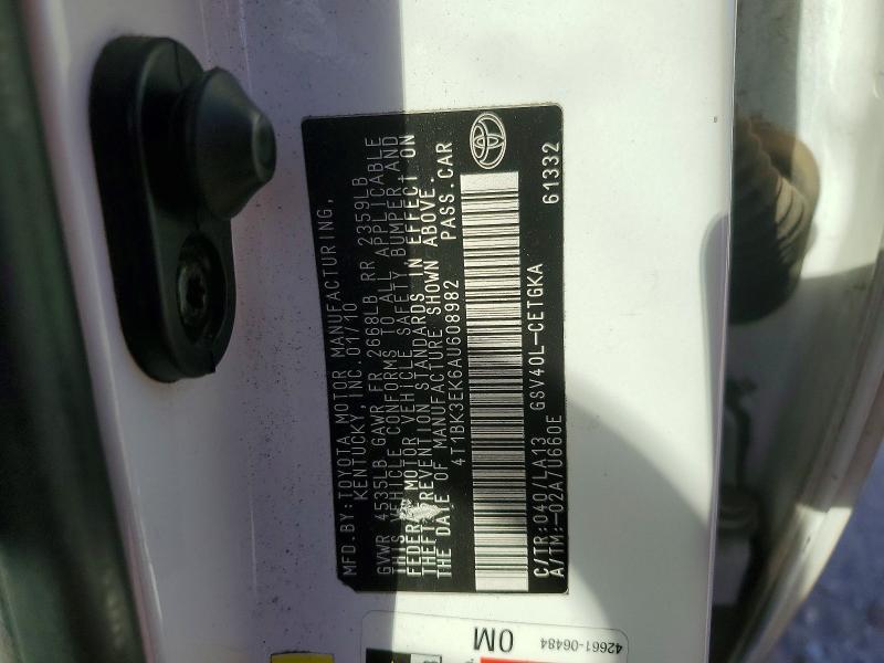 2010 Toyota Camry se