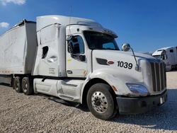 Salvage cars for sale from Copart San Antonio, TX: 2019 Peterbilt Tractor 579-Semi Truck