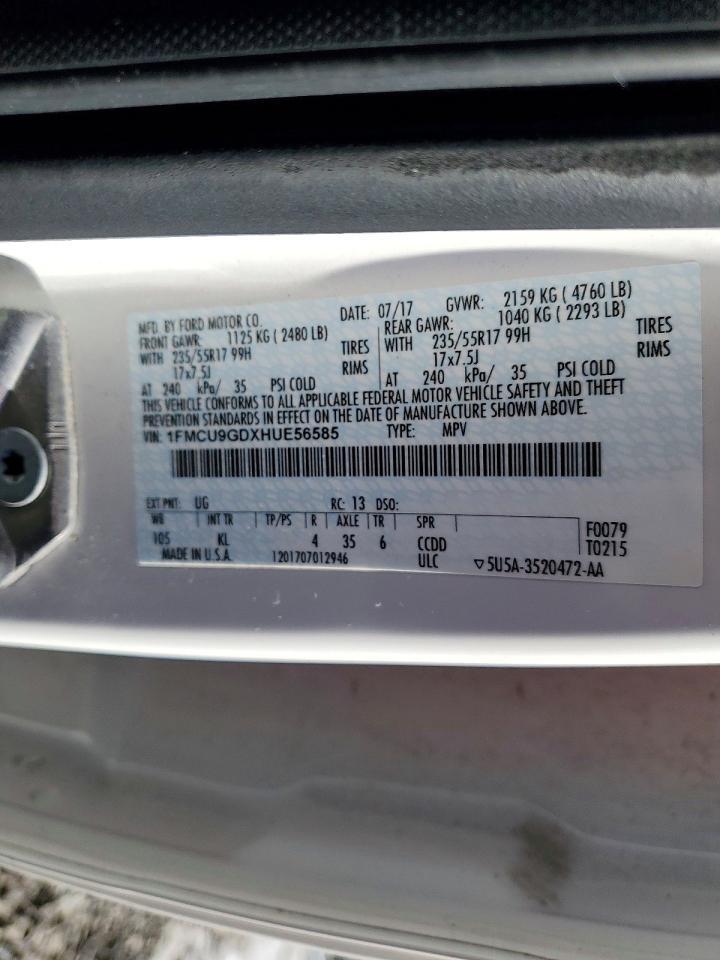 2017 Ford Escape se