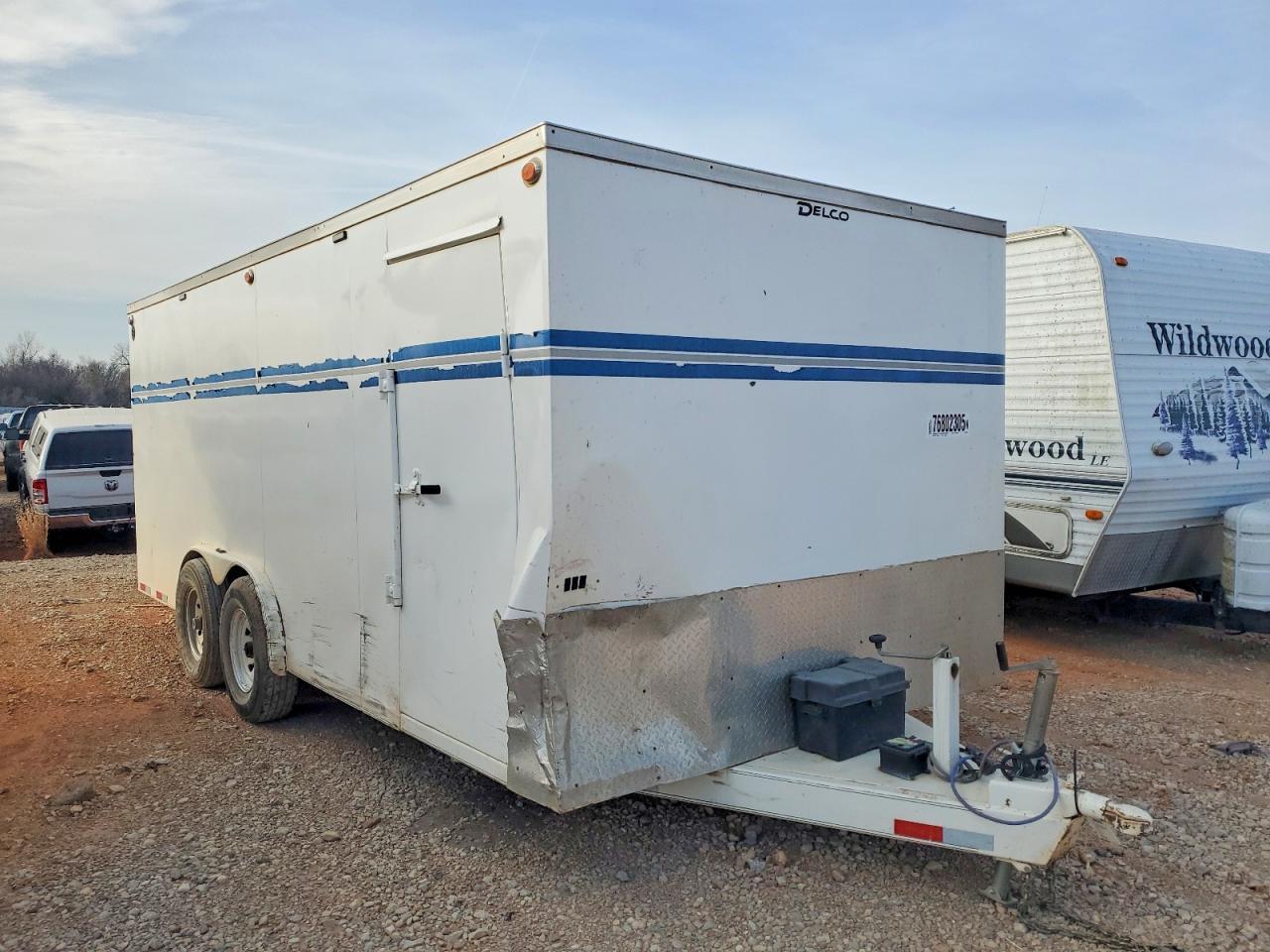 2022 Delco Enclosed Cargo Trailer