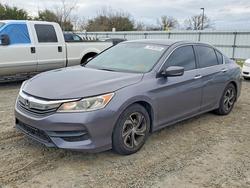 Honda Accord salvage cars for sale: 2017 Honda Accord lx