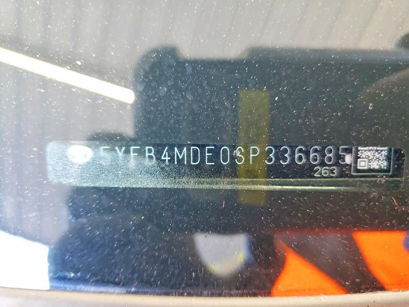 2025 Toyota Corolla le