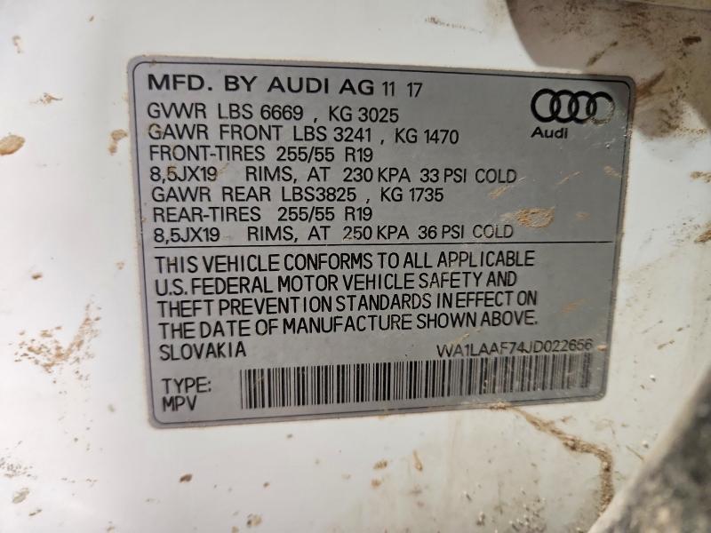 2018 Audi Q7 Premium Plus