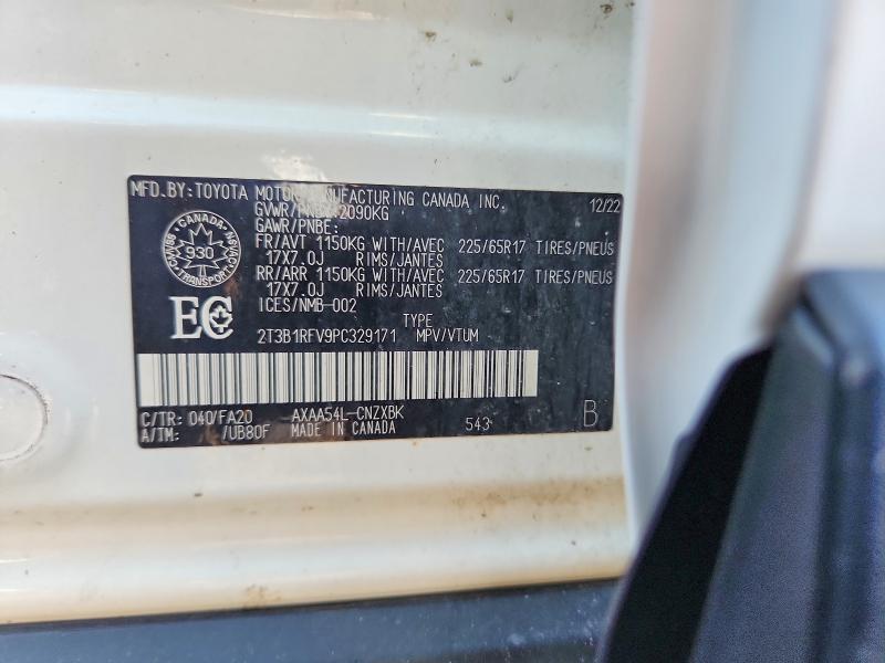 2023 Toyota Rav4 le