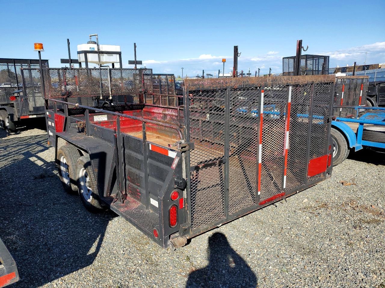 2012 Mhqi 2012 Marksman LSET80X14-70 Utility Trailer