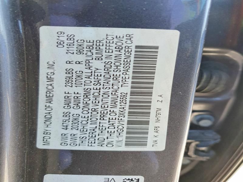 2019 Honda Accord Sport