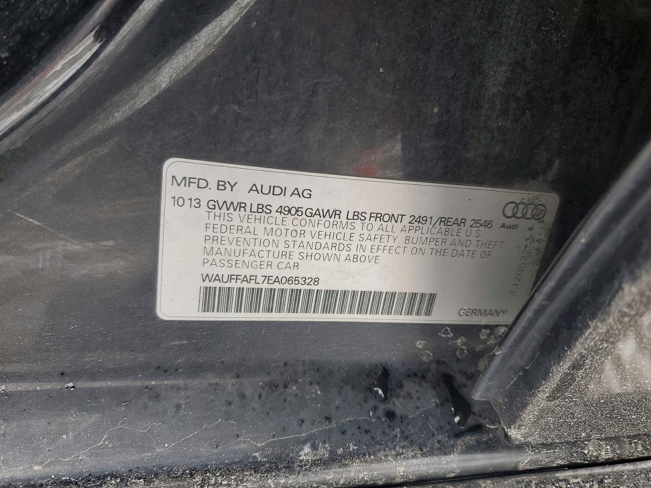 2014 Audi A4 Premium Plus