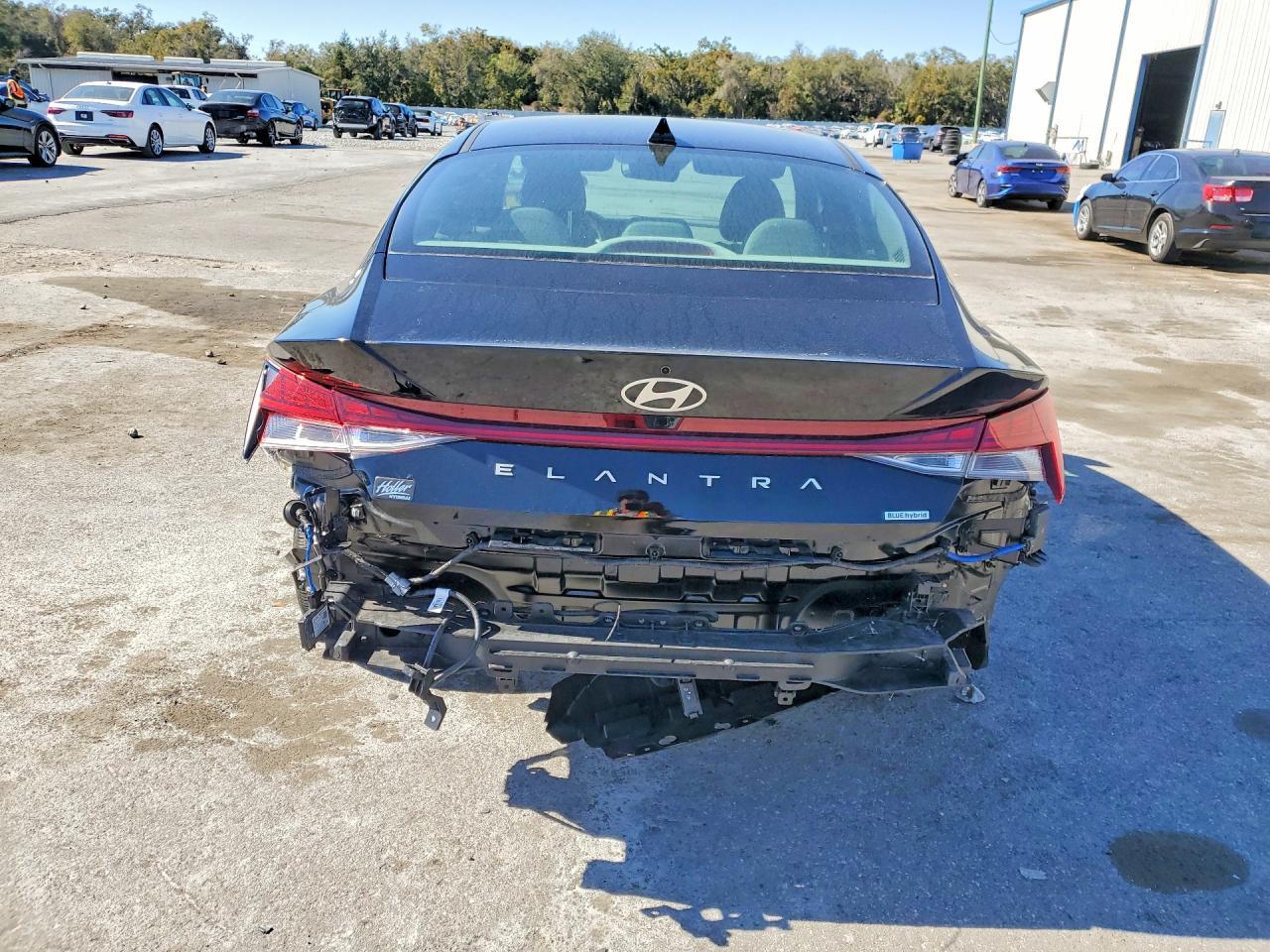 2024 Hyundai Elantra Hybrid Blue