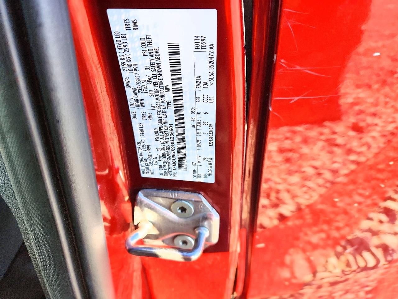 2016 Ford Escape s fwd