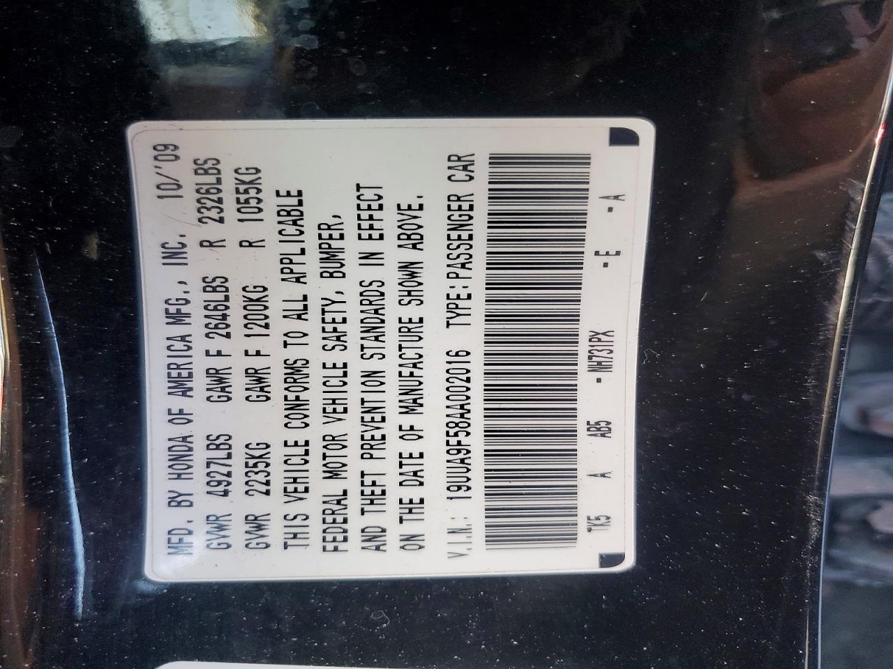 2010 Acura TL