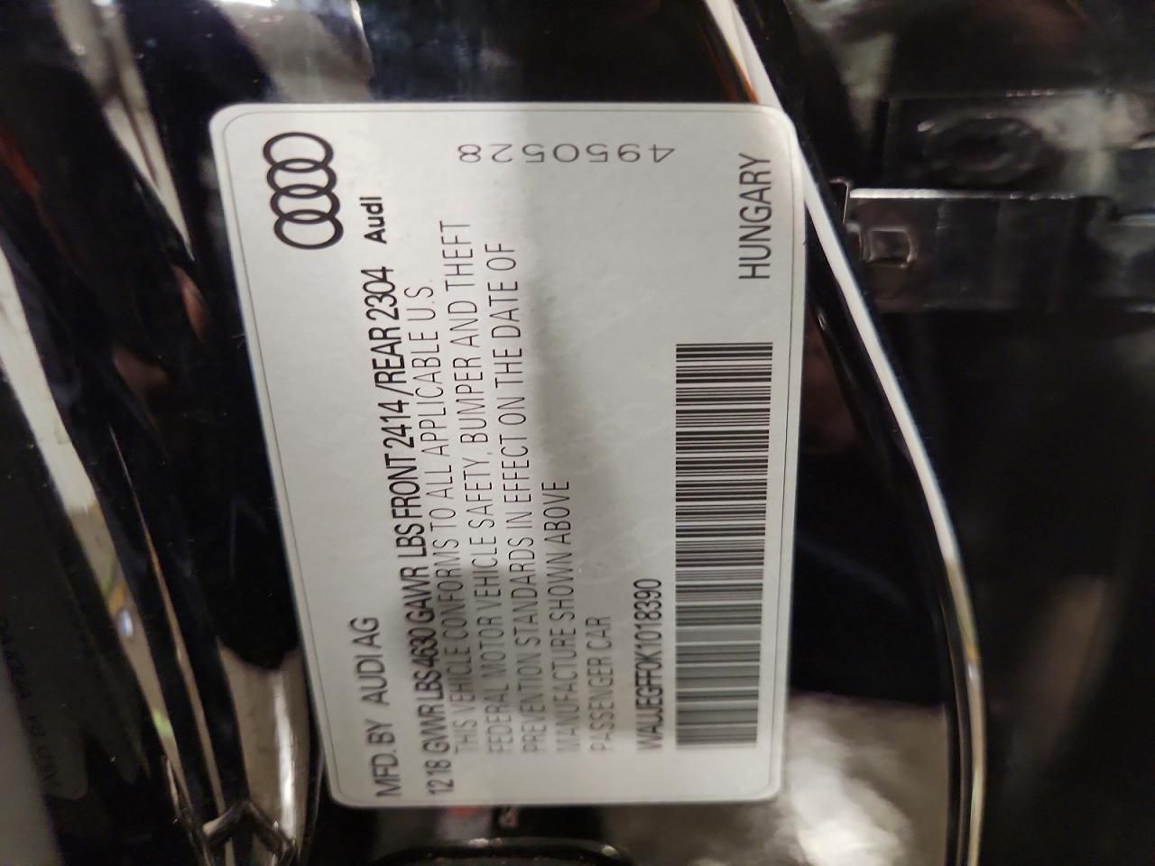 2019 Audi A3 Premium Plus