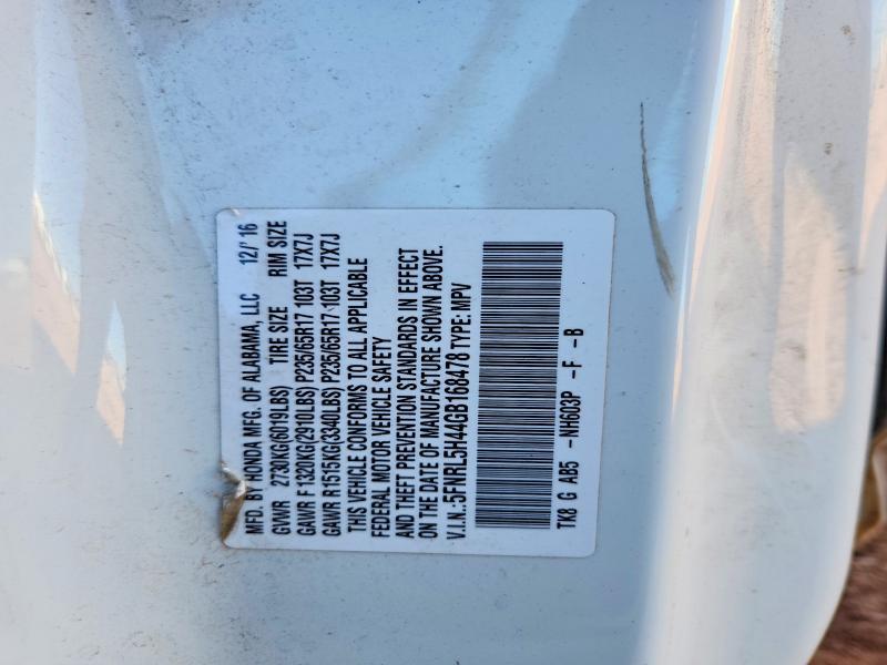 2016 Honda Odyssey ex