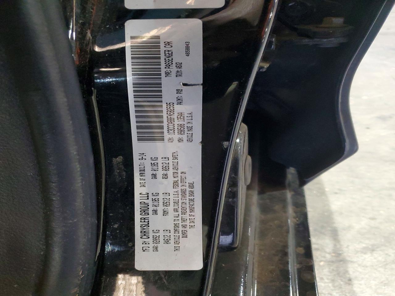 2015 Chrysler 200 Limited