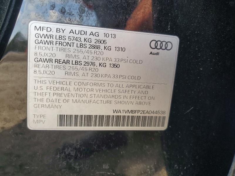 2014 Audi Q5 tdi Prestige