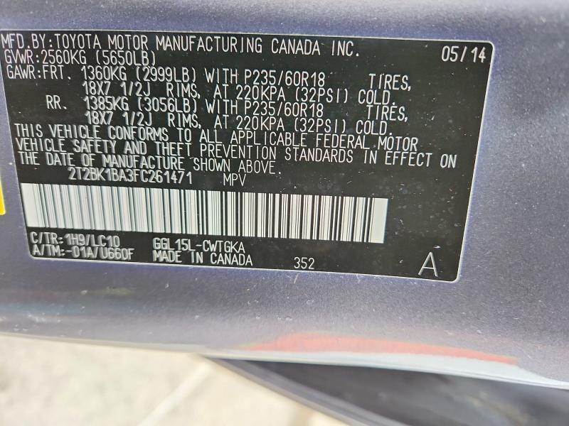 2015 Lexus Rx 350 Base
