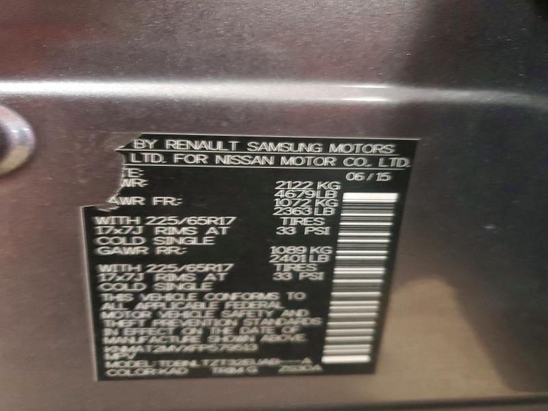 2015 Nissan Rogue s