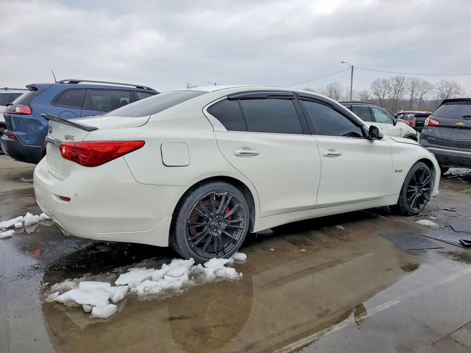 2017 Infiniti Q50 red Sport 400
