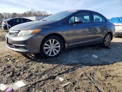 Honda salvage cars for sale: 2012 Honda Civic exl