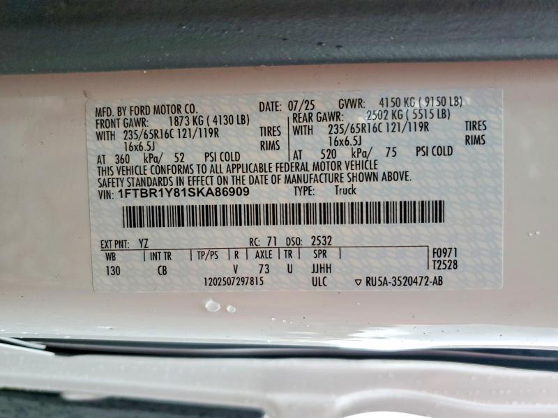 2025 Ford Transit 250 Delivery van