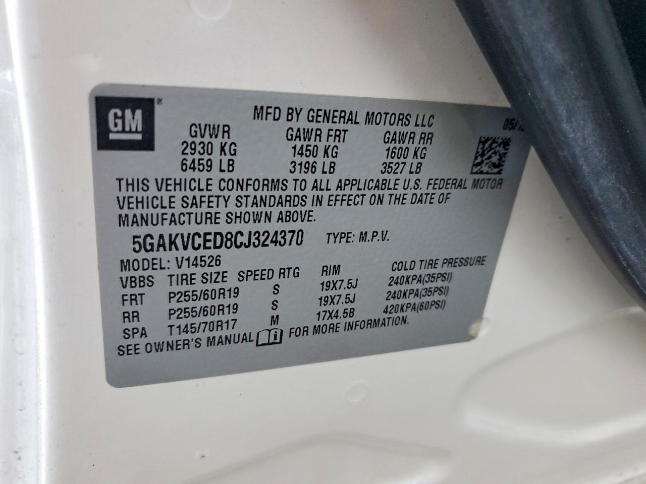 2012 Buick Enclave