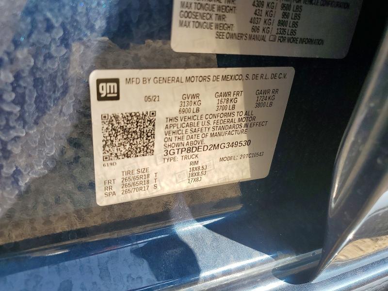 2021 GMC Sierra C1500 slt