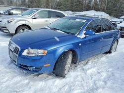 Audi salvage cars for sale: 2006 Audi A4 2.0t Quattro