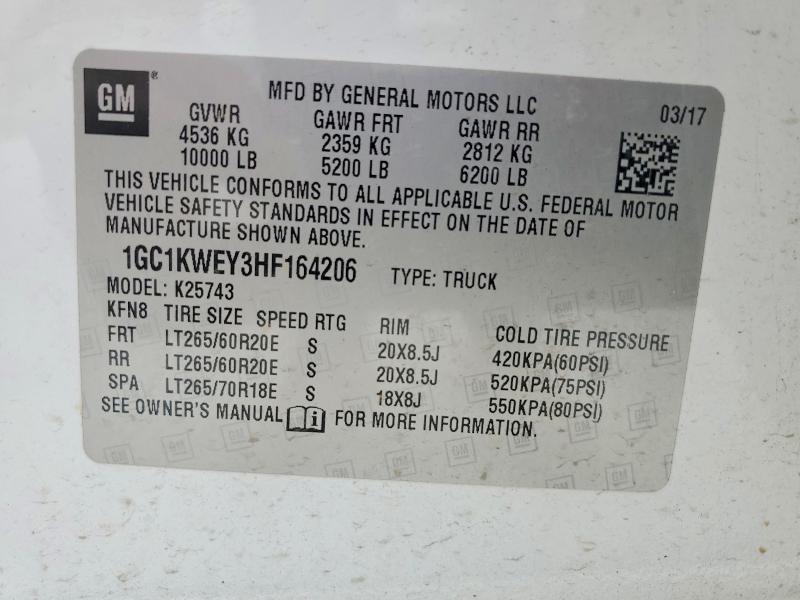 2017 Chevrolet Silverado K2500 Heavy Duty LTZ