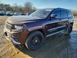 Jeep Vehiculos salvage en venta: 2015 Jeep Grand Cherokee Summit