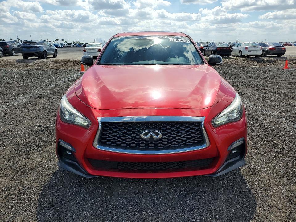 2020 Infiniti Q50 red Sport 400