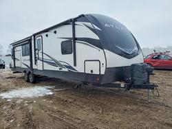Salvage trucks for sale at Lansing, MI auction: 2022 Keystone Atlas Camper