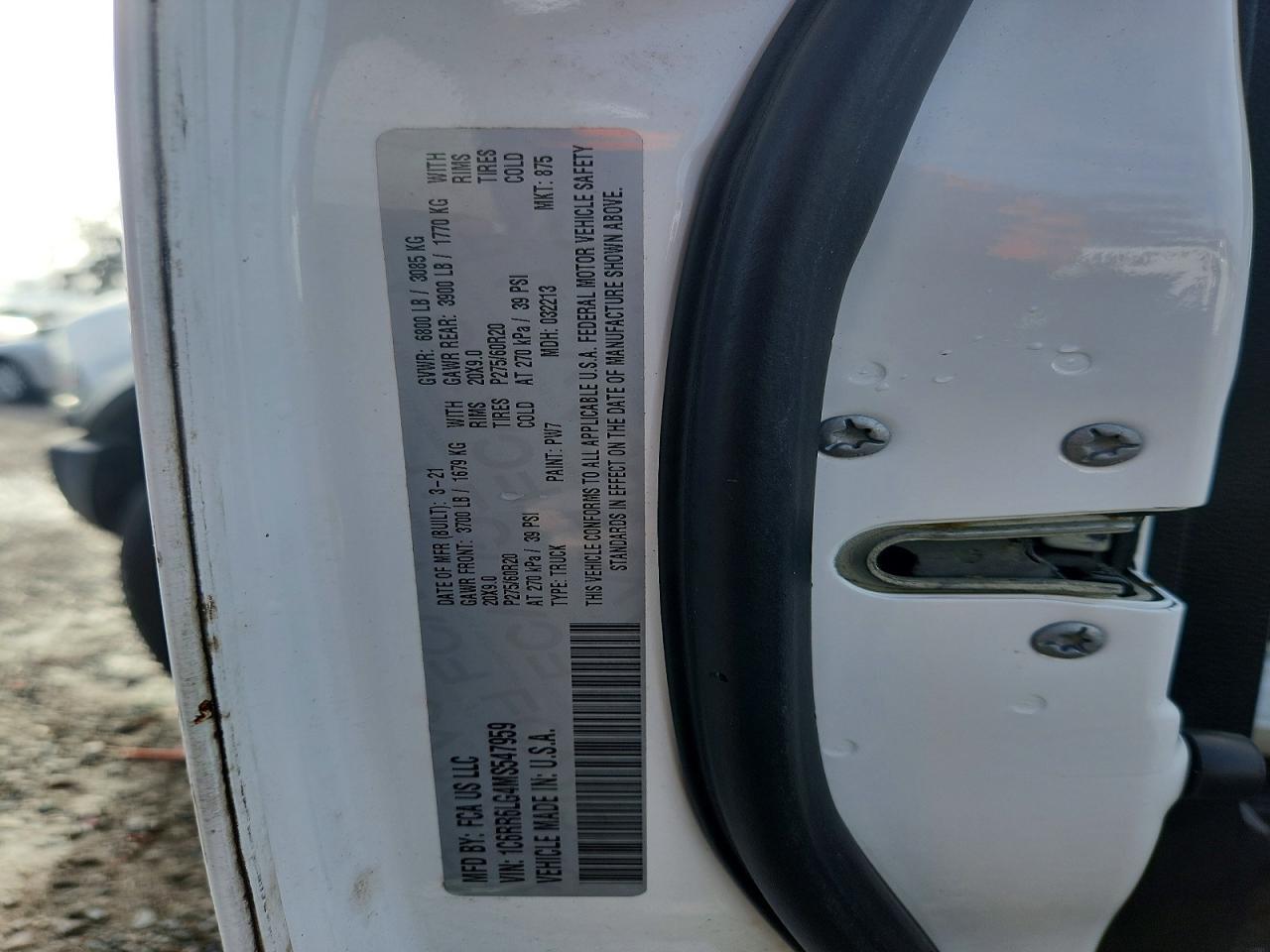 2021 Dodge RAM 1500 Classic SLT