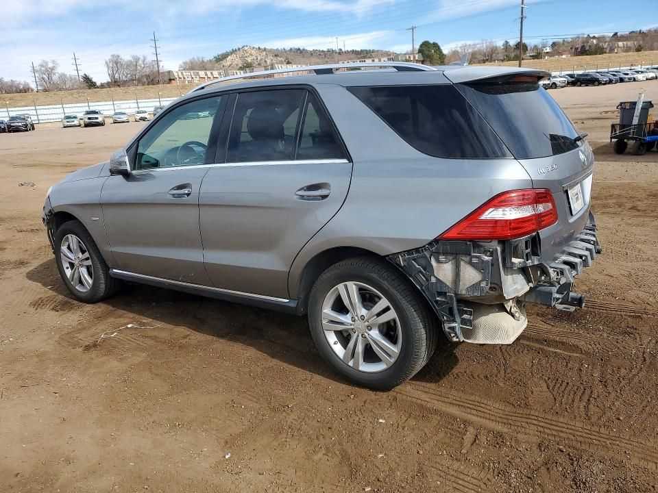2012 Mercedes-Benz Ml 350 4matic