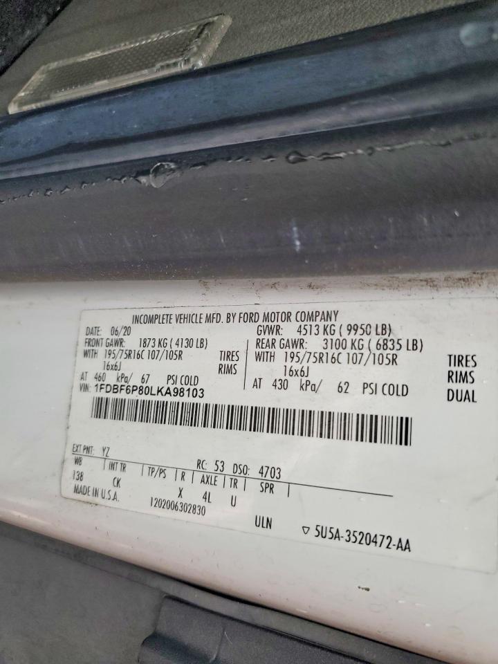 2020 Ford Transit BOX Truck