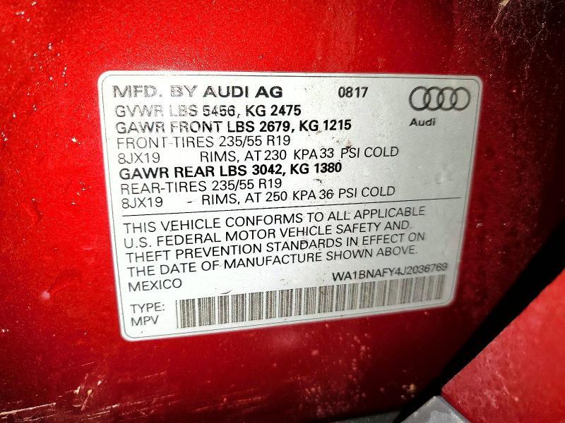 2018 Audi Q5 Premium Plus