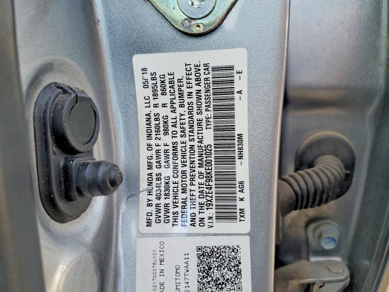 2019 Honda Insight Touring