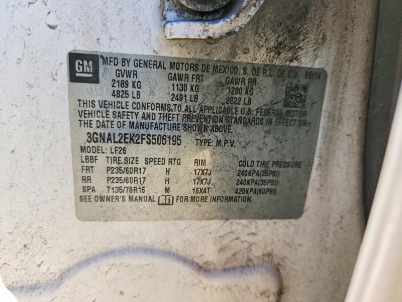 2015 Chevrolet Captiva ls