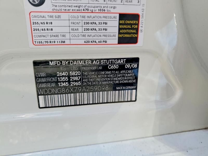 2009 Mercedes-Benz S 550 4matic