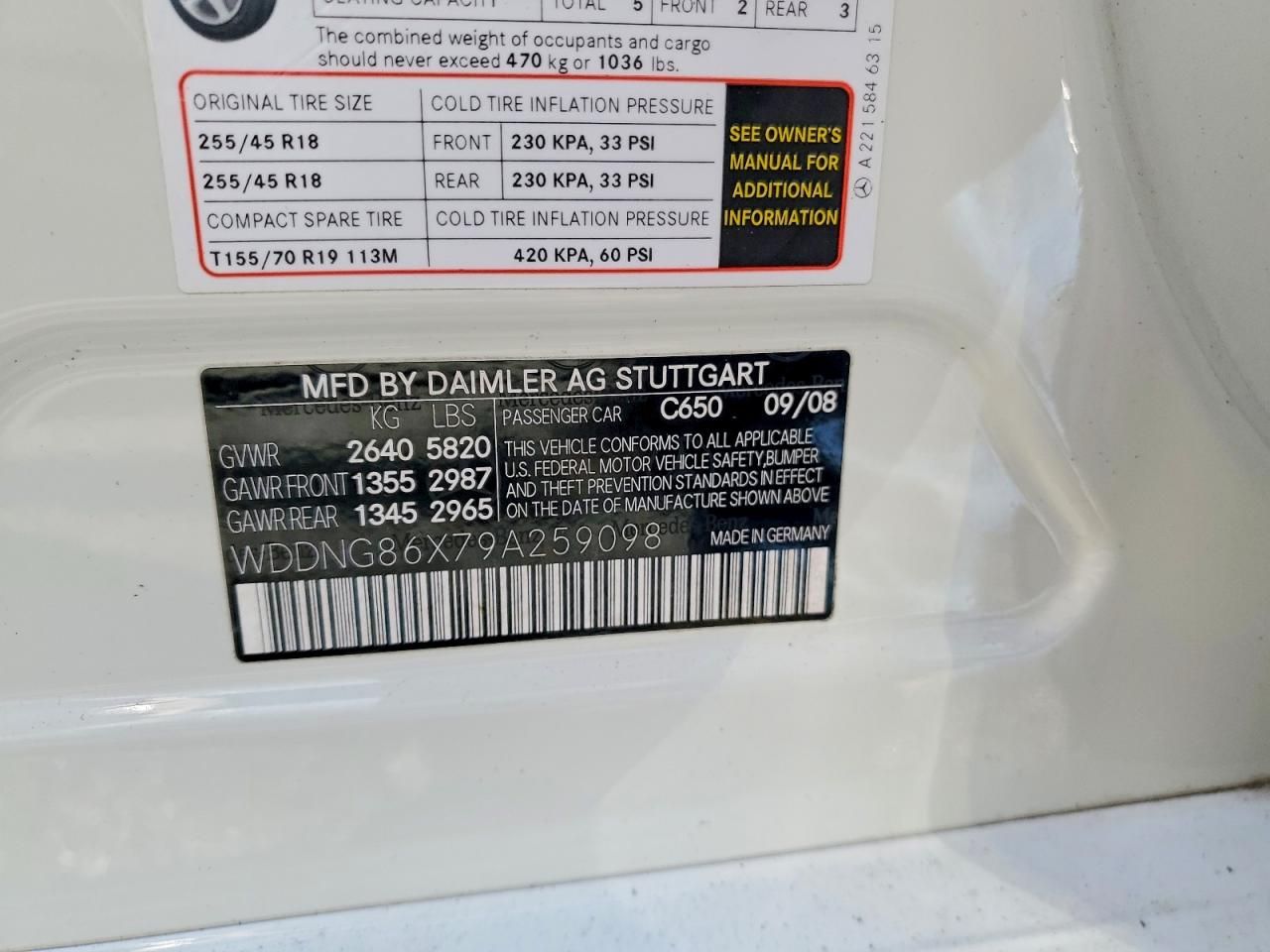 2009 Mercedes-Benz S 550 4matic