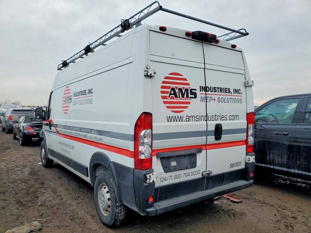 2021 Dodge RAM Promaster 2500 Utility / Service Van